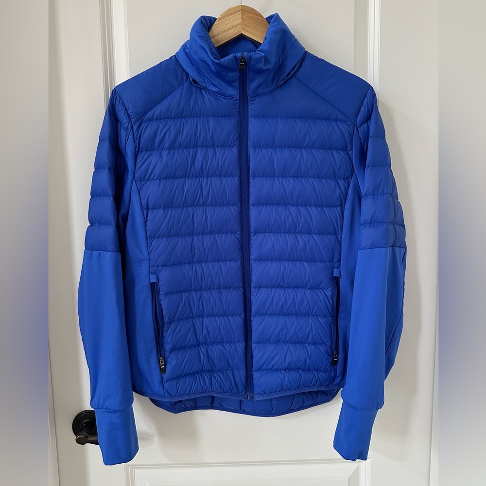 Women's Blue Puffer Jacket